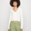 Monki Blouse - White Light -Monki 3259b16b68b944abbf05a0ffbcfb4867