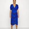 Monki Robe De Jour - Blue Bright