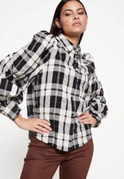 Monki Chemisier - Paris Check -Monki 34d509ec01394f229b40f8cce0e15550