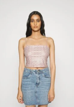 Monki Débardeur - Pink Light