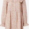 Monki Robes Fluides Robe-chemise Femme Rose -Monki 365407c66e2156e3369f7175d71959f1