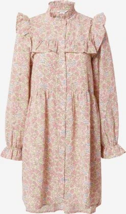 Monki Robes Fluides Robe-chemise Femme Rose