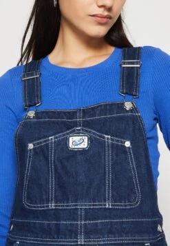 Monki Salopette - Blue Medium Dusty -Monki 36a529d2c39f4464822ff6f3dd42e6c4