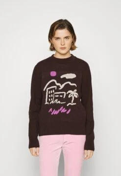 Monki Pullover - Brown