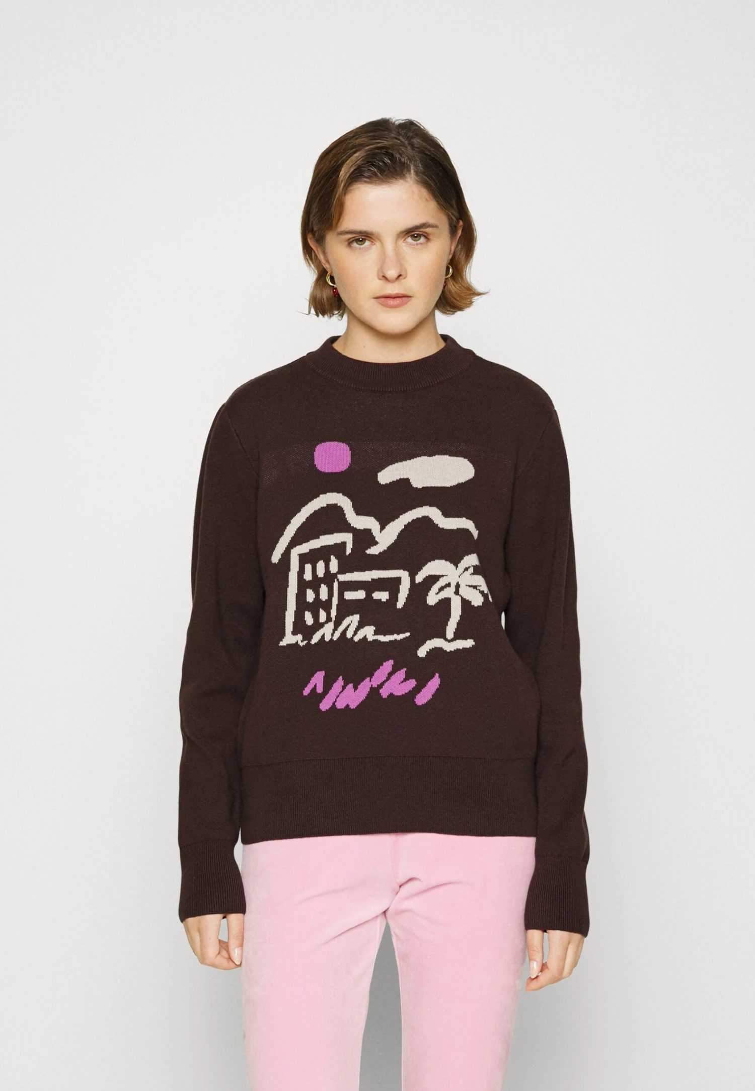 Monki Pullover - Brown 3 Monki Pullover - Brown