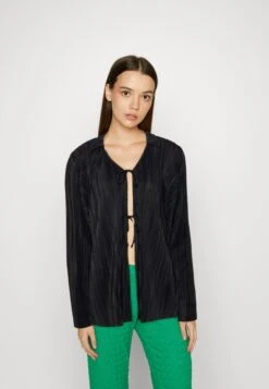 Monki Blouse - Black Dark
