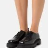 Monki Vegan Danny Shoe - Derbies - Black -Monki 37a01d1561874da3a284feda43ec8dbe