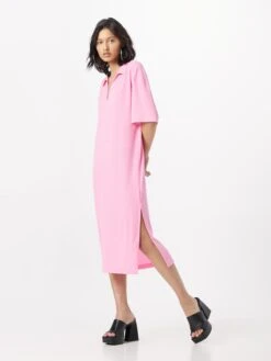 Monki Robes En Jersey Robe Femme Rose -Monki 37b502e11196ebd2b9f5a595f8544f68