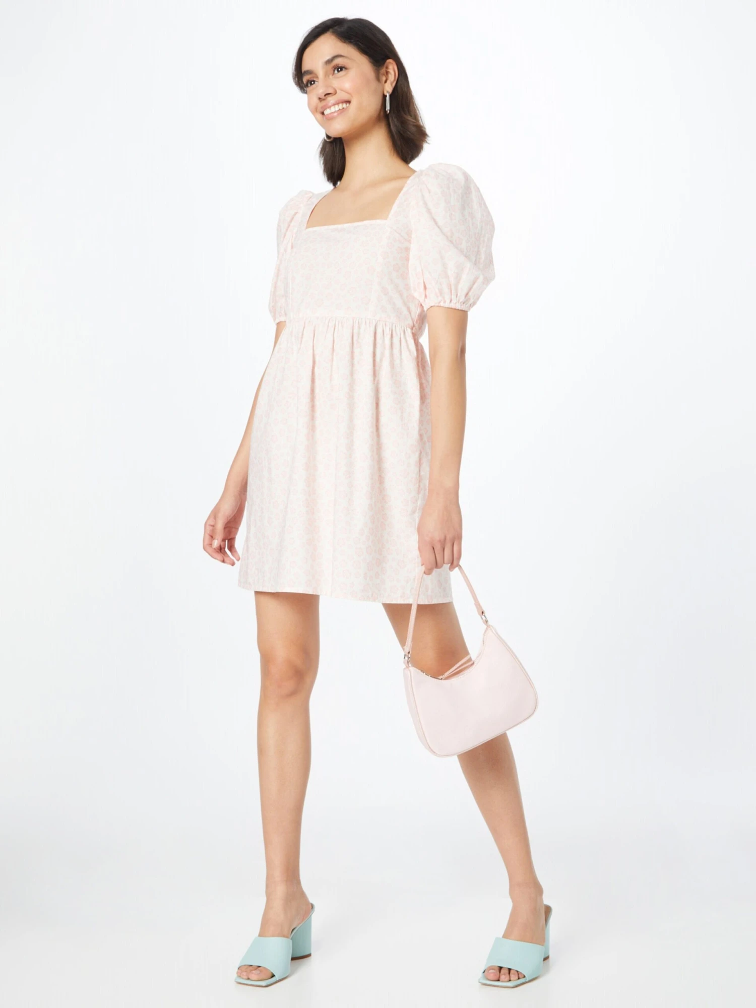 Monki Robes Dété Robe D’été Femme Rose 7 Monki Robes Dété Robe D’été Femme Rose – Image 5
