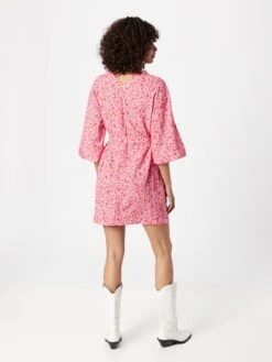 Monki Mini-robes Robe Femme Rose -Monki 39aac83b89a1f9a106e2f74097e1a019