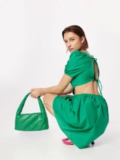 Monki Mini-robes Robe Femme Vert -Monki 3afb2b8570670faa9a90ce629f1f7cbf