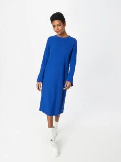 Monki Robes Midi Robe Femme Bleu Roi -Monki 3ff8b2201e09c7de4937223150dee034
