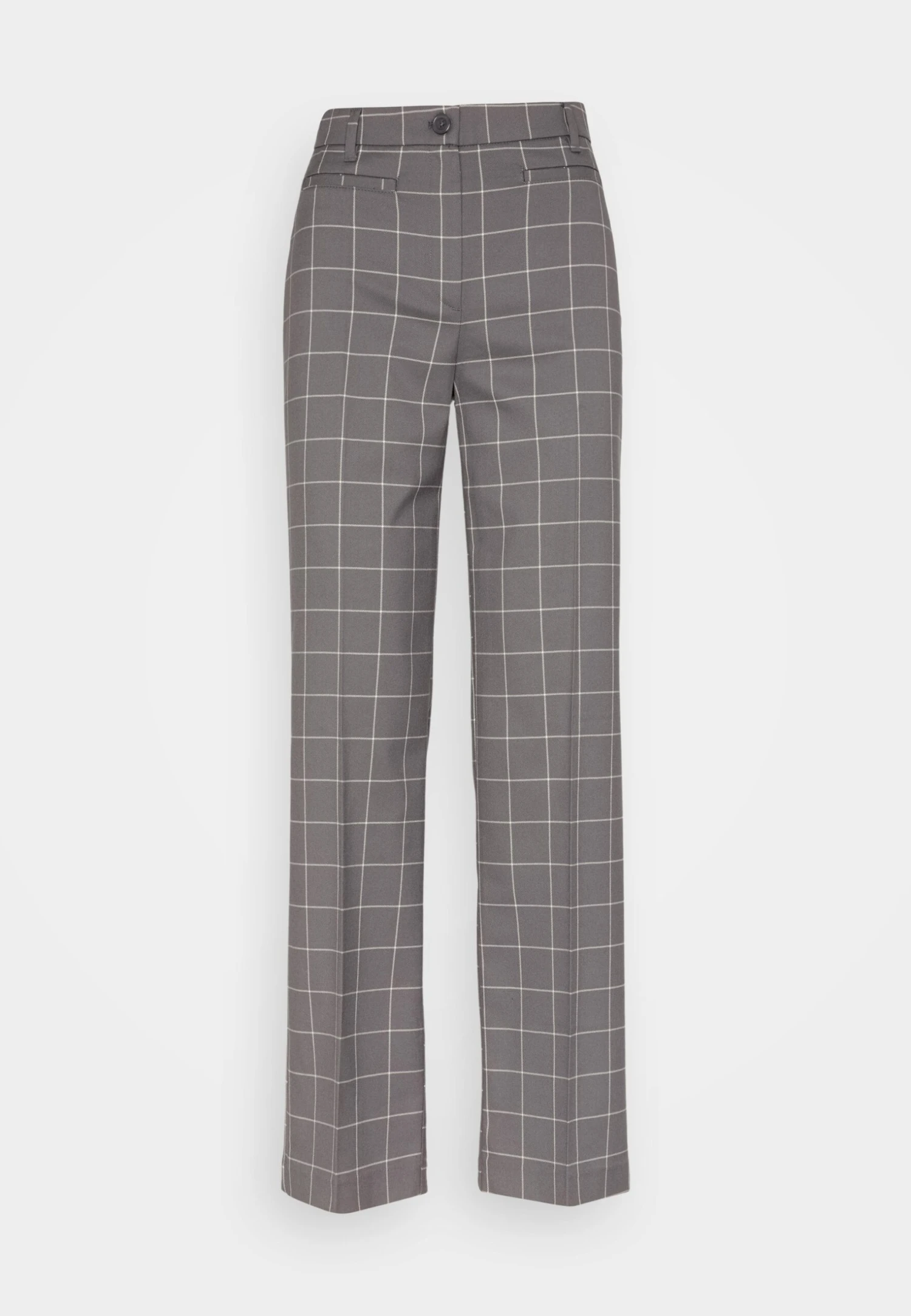 Monki Pantalon Classique - Grey Medium Dusty 7 Monki Pantalon Classique - Grey Medium Dusty – Image 5
