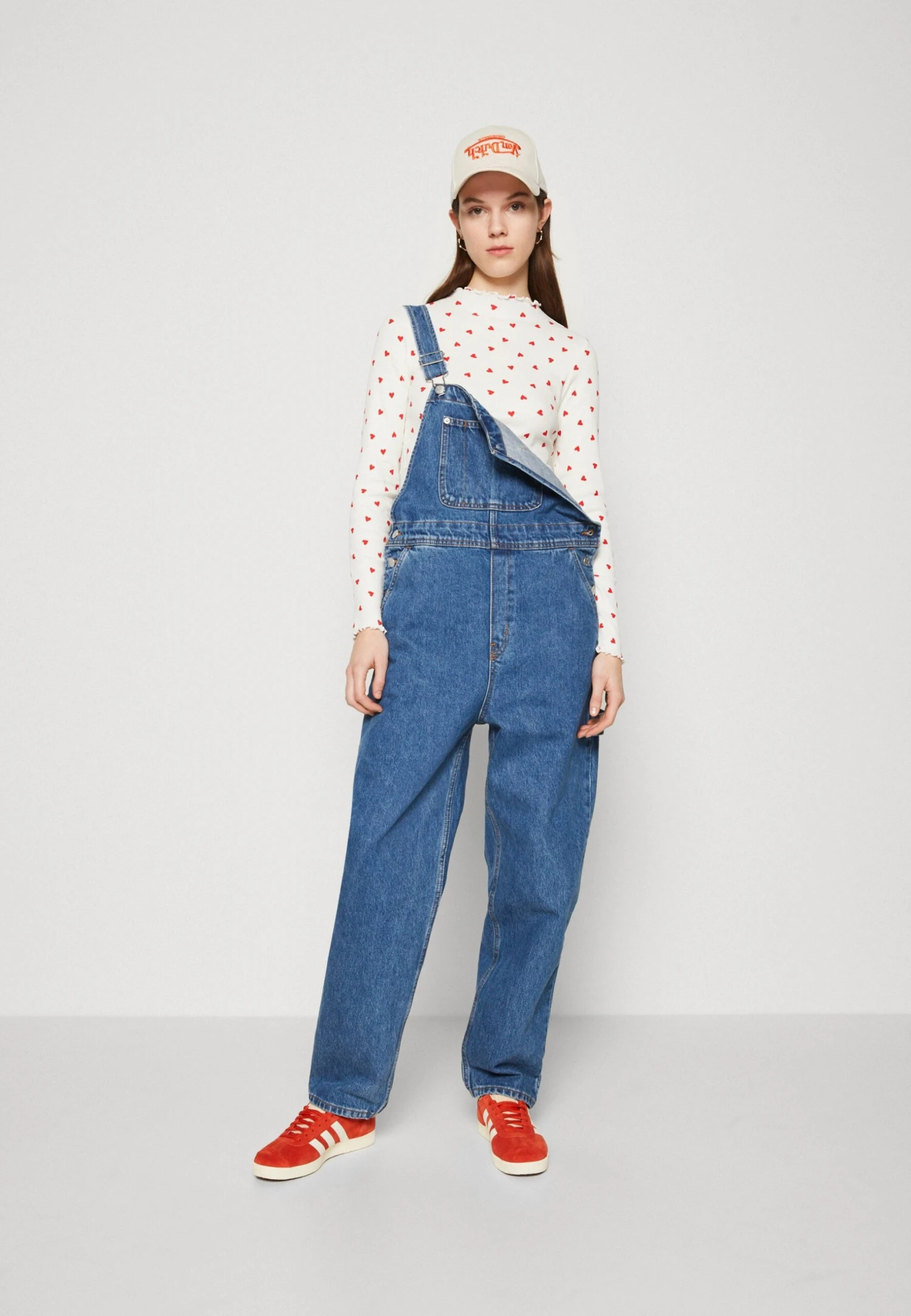 Monki Salopette - Blue Medium Dusty Classic 4 Monki Salopette - Blue Medium Dusty Classic – Image 2