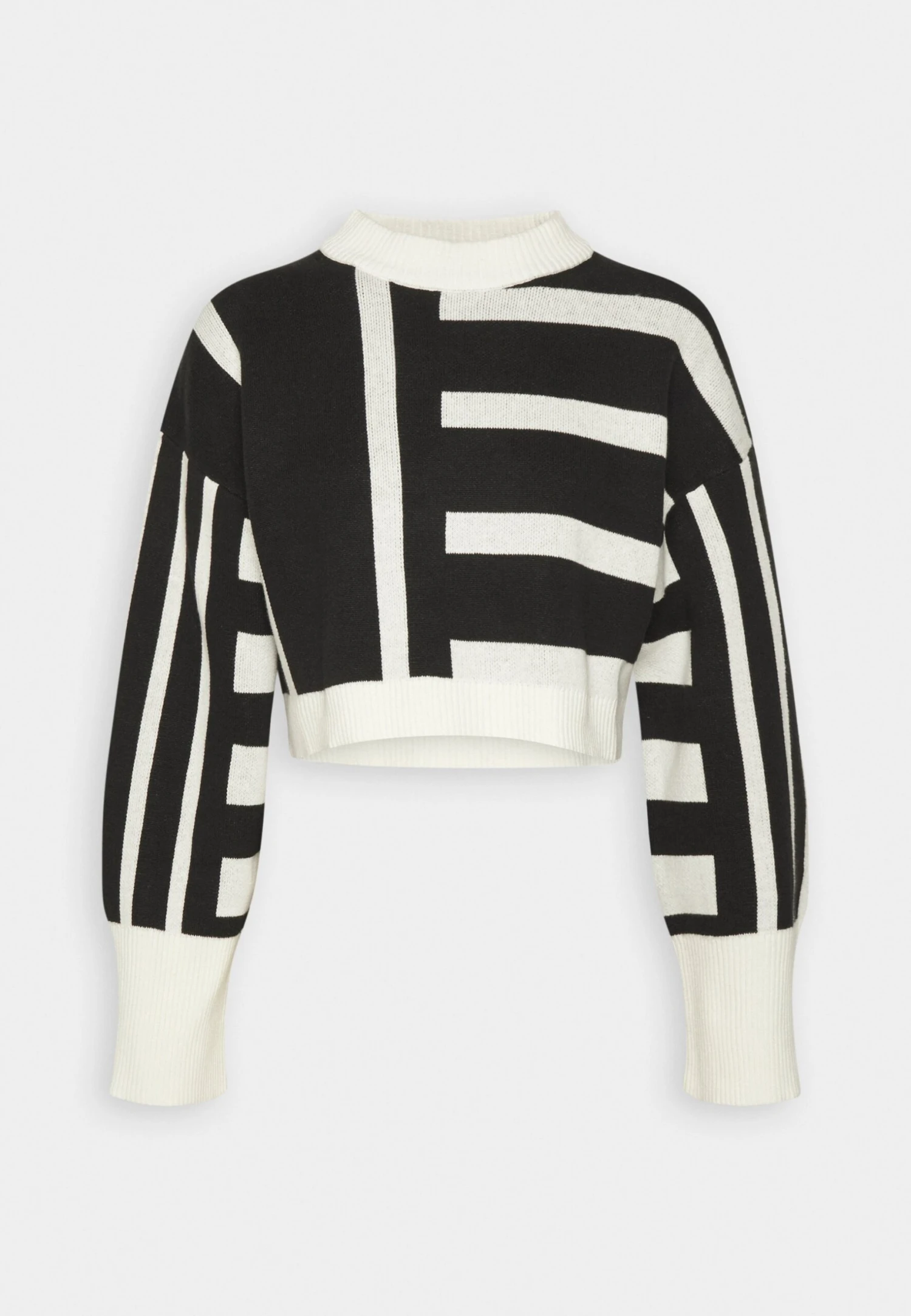 Monki Pullover - Black/White 6 Monki Pullover - Black/White – Image 4