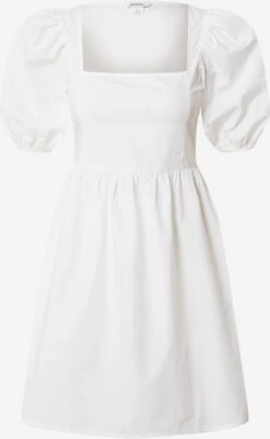 Monki Mini-robes Robe Femme Blanc Cassé