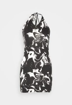 Monki Robe En Jersey - Black -Monki 483f99b604d143028ec043e18c9e94f4