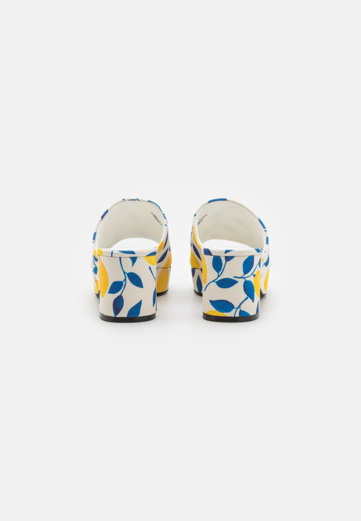 Monki Mules À Talons - Yellow Bright 6 Monki Mules À Talons - Yellow Bright – Image 4