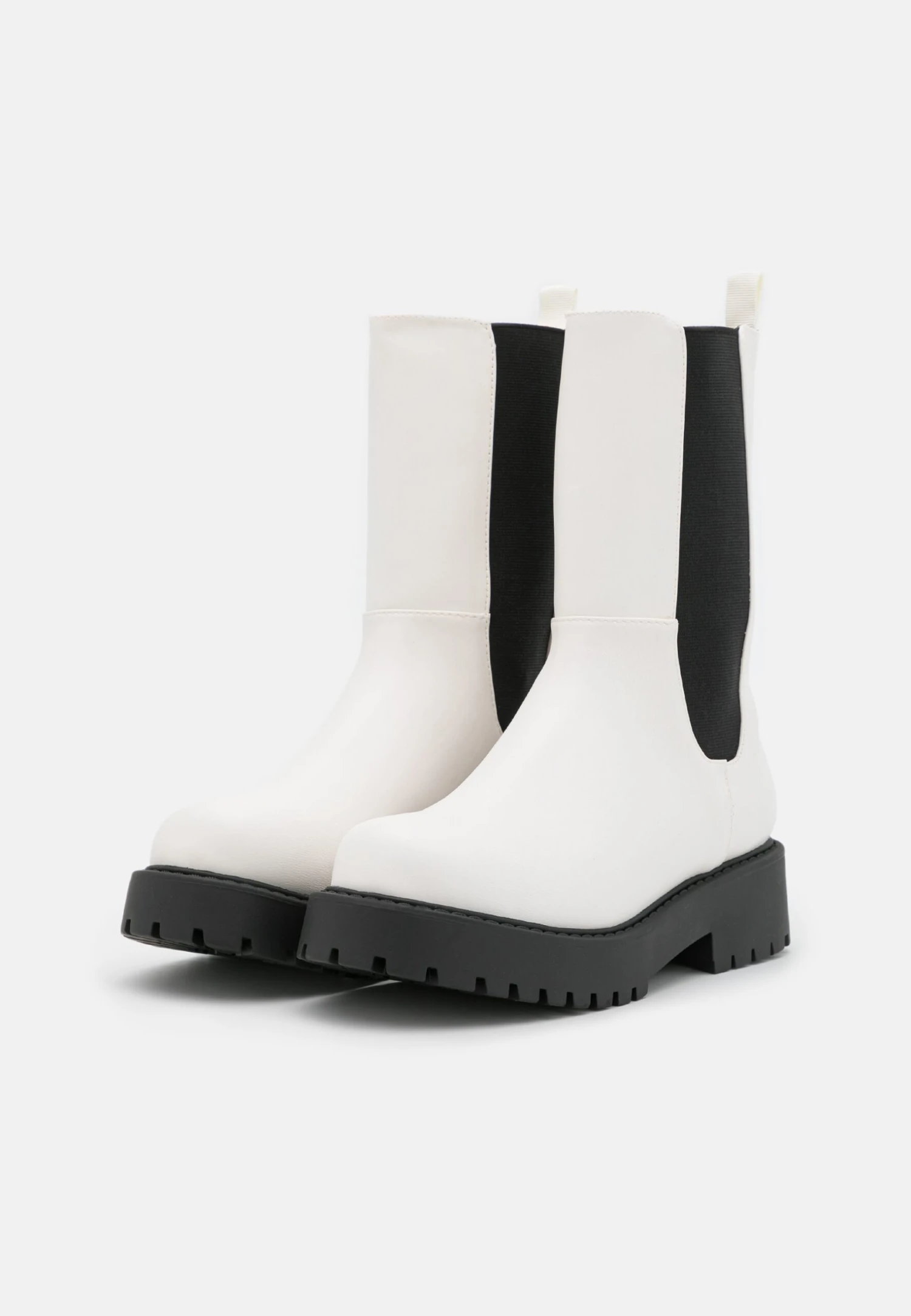 Monki Bottes À Plateau - White 4 Monki Bottes À Plateau - White – Image 3