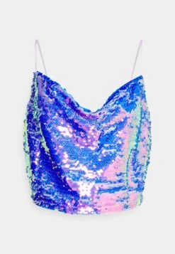 Monki Débardeur - Lilac Sequin -Monki 4c9b9498a3e949daaac402b32ff96fd3