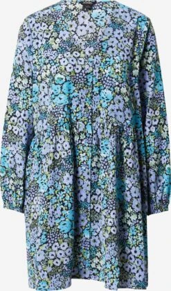 Monki Robes Fluides Robe-chemise Femme Marine