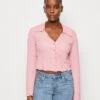 Monki Blouse - Pink Light