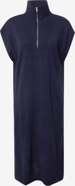 Monki Robes Midi Robe Femme Bleu Marine