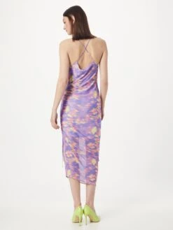 Monki Robes Midi Robe Femme Violet -Monki 53079bcd9a948b84f5762dbc32553e4a