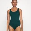 Monki Maillot De Bain - Green Dark -Monki 53665aebe84d4de3b61e6193aaf59209