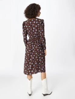 Monki Mini-robes Robe Femme Marron -Monki 54950dae5a8f8d4a74333ae1d47ea105