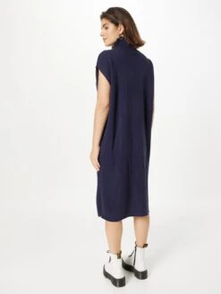 Monki Robes Midi Robe Femme Bleu Marine -Monki 557760716f9bfb7c3bc2f065356e3edb