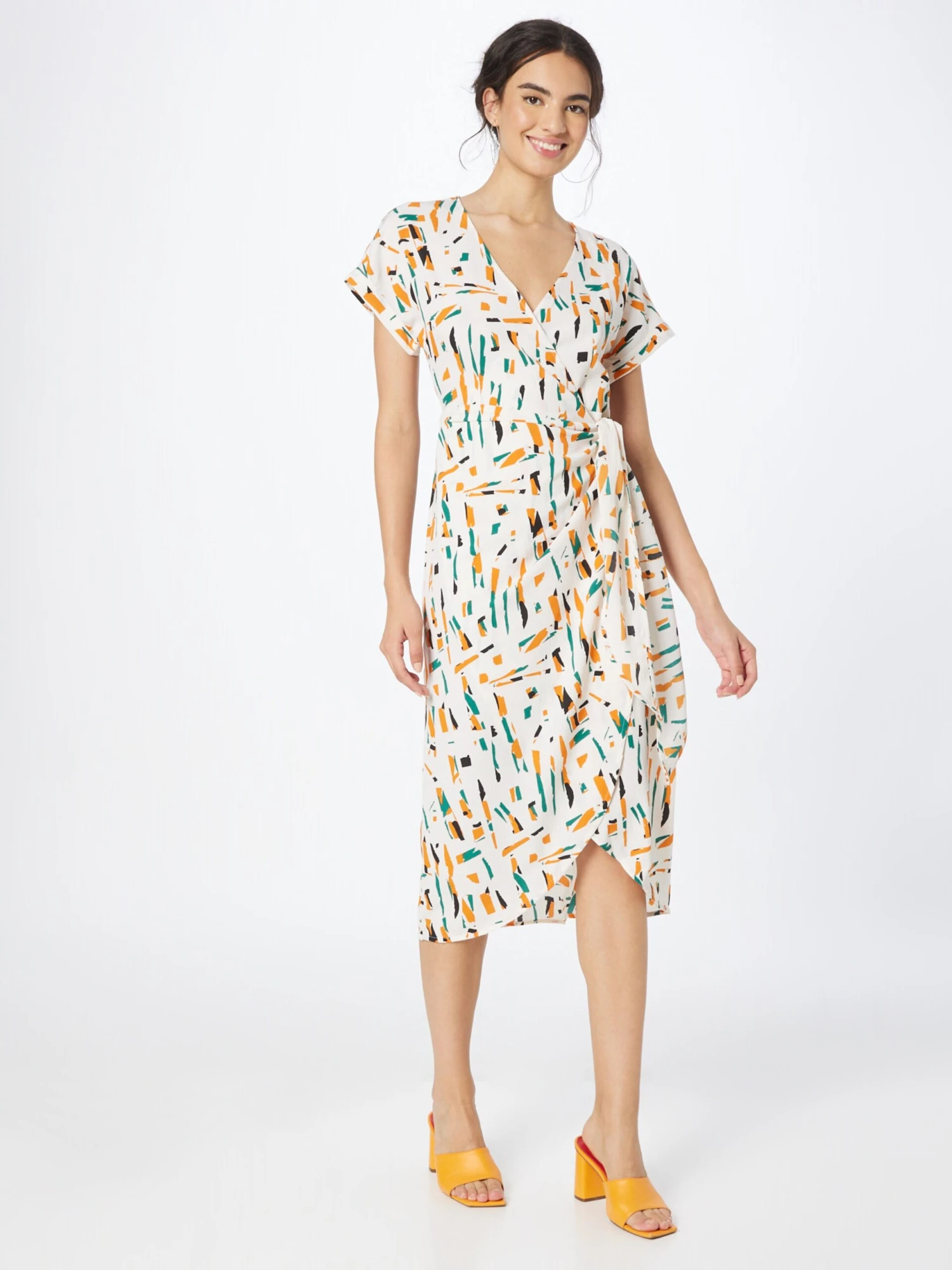 Monki Robes Dété Robe D’été Femme Beige 5 Monki Robes Dété Robe D’été Femme Beige – Image 3