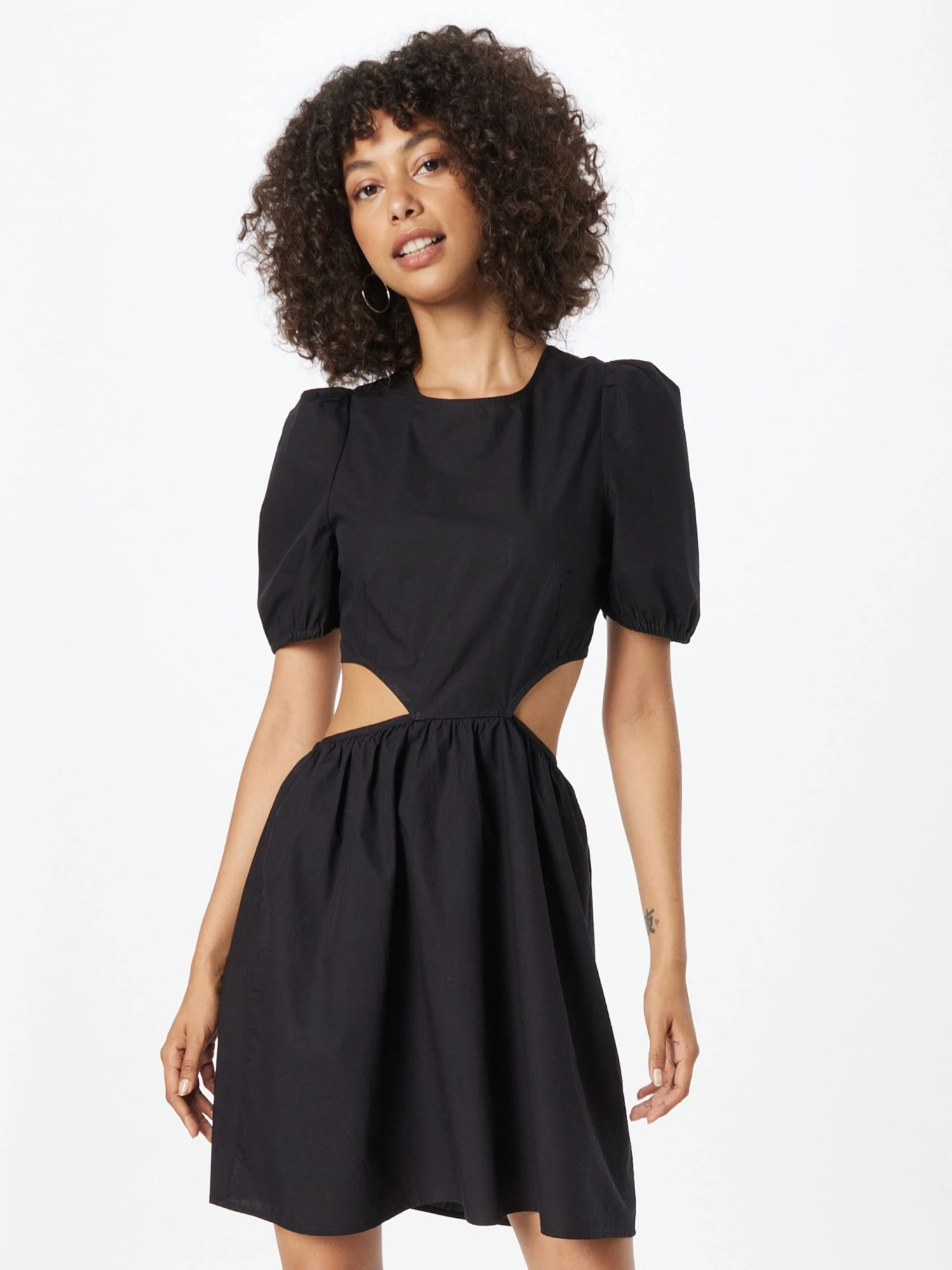 Monki Robes De Cocktail Robe De Cocktail Femme Noir 5 Monki Robes De Cocktail Robe De Cocktail Femme Noir – Image 3