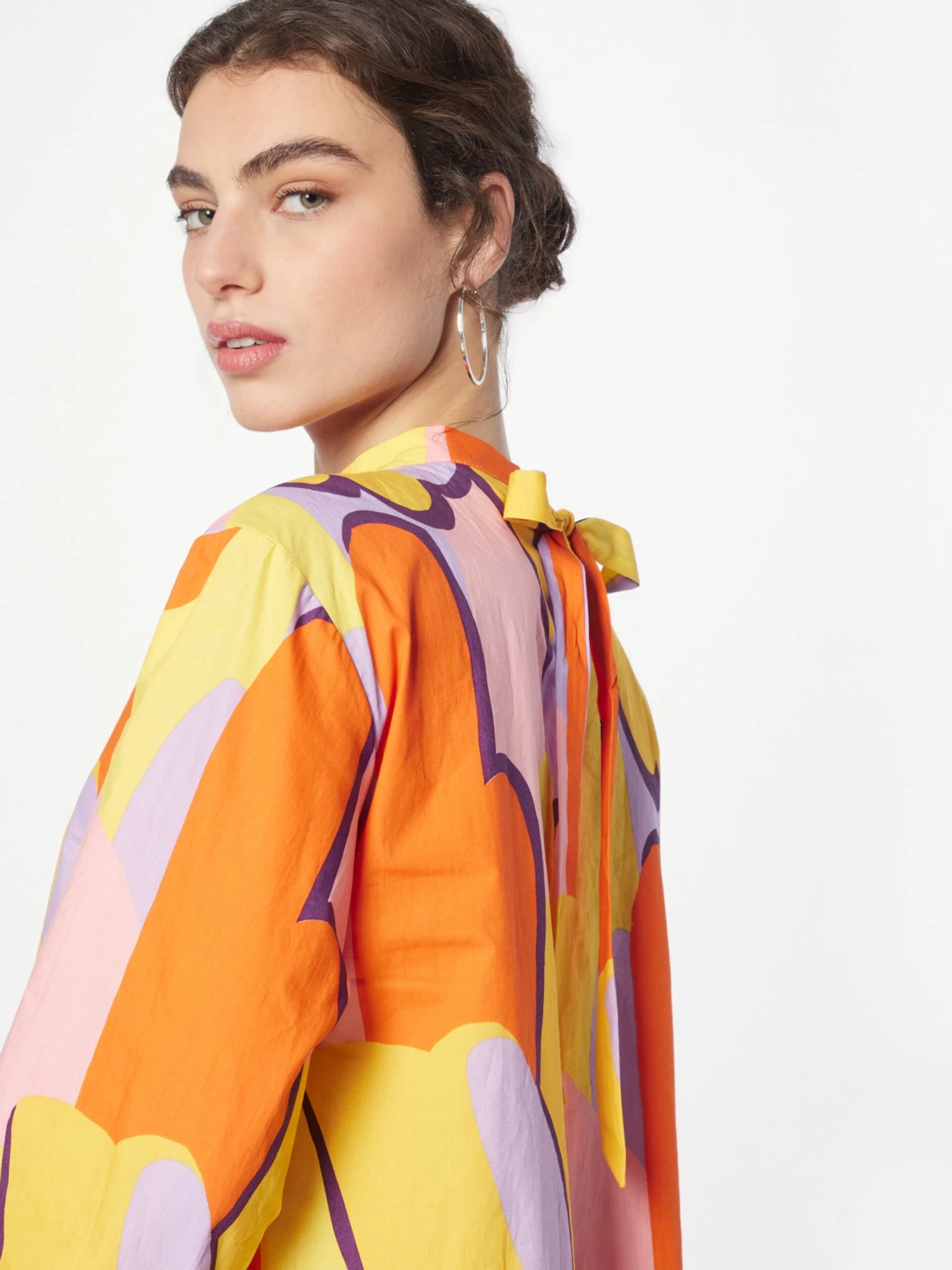 Monki Robes Longues Robe Femme Lilas / Violet Pastel 4 Monki Robes Longues Robe Femme Lilas / Violet Pastel – Image 2