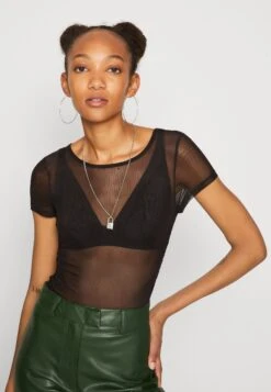 Monki T-Shirt Imprimé - Black -Monki 57f1c1329d304cb180333a31483c0f6b