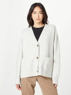 Monki Gilets Cardigan Femme Blanc 9 Monki Gilets Cardigan Femme Blanc -Monki 5b5629059600e3e075839ac10379338e