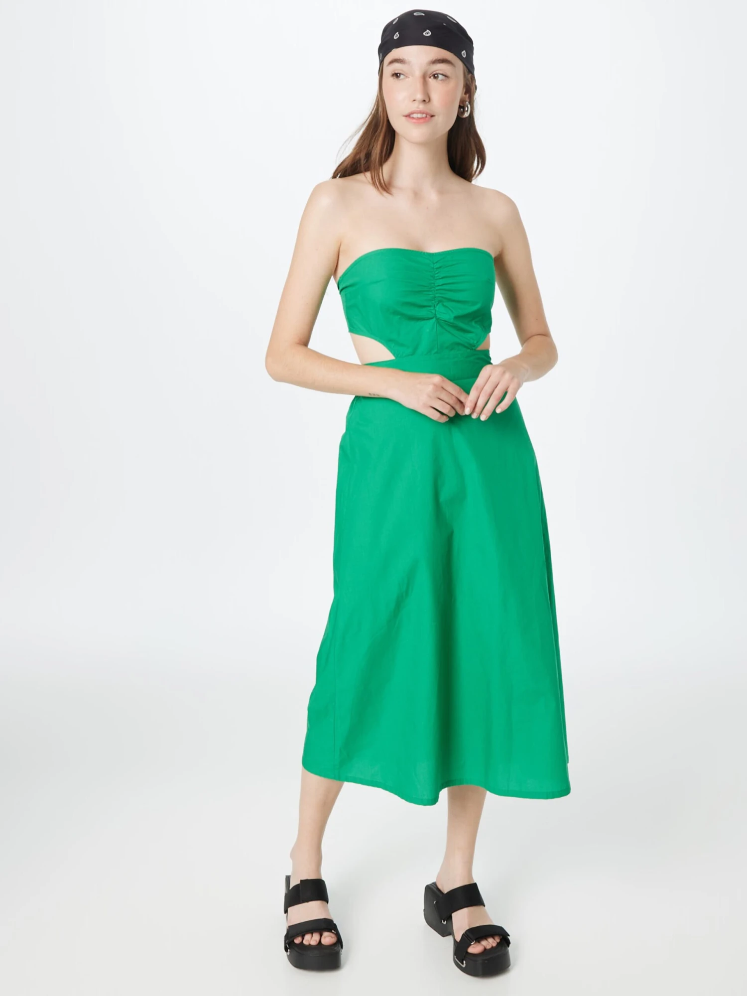 Monki Robes Dété Robe D’été Femme Vert Gazon 5 Monki Robes Dété Robe D’été Femme Vert Gazon – Image 3