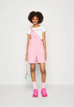 Alternative view of Monki Salopette - Pink
