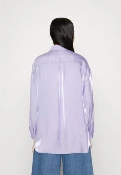 Monki Chemisier - Metallic Lilac -Monki 5ce166a1c6994bb99b58827e42a79748