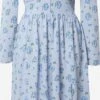 Monki Robes Midi Robe Femme Bleu / Bleu Pastel -Monki 5cf8ac597ba97ec246c5181059fefb12