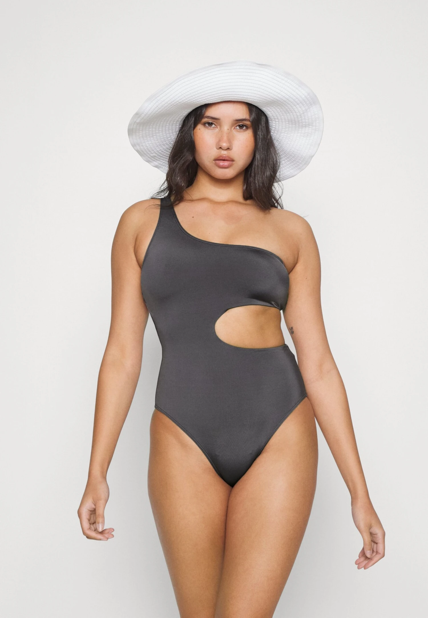 Monki Maillot De Bain - Dark Grey 4 Monki Maillot De Bain - Dark Grey – Image 2