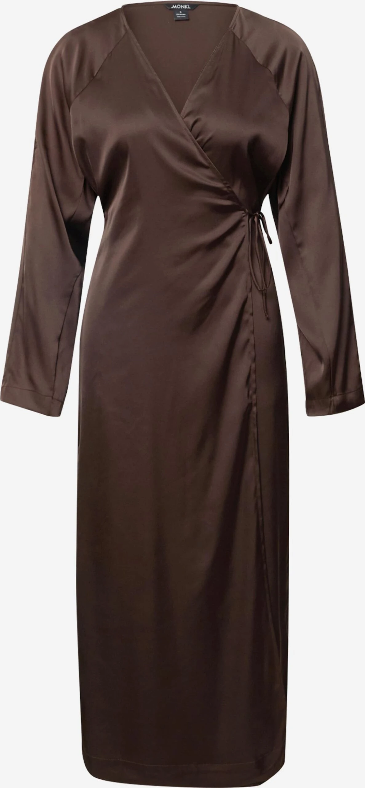 Monki Robes Longues Robe Femme Marron 3 Monki Robes Longues Robe Femme Marron