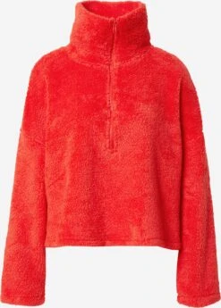Monki Pulls à Col Roulé Pull-over Femme Rouge