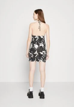 Monki Robe En Jersey - Black -Monki 609fa096ba494dfe9bd29a1d24232da9