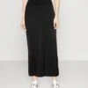 Monki Jupe Longue - Black Dark -Monki 60c75dd26a86452982a378c14f37d96a