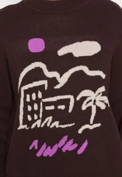 Monki Pullover - Brown 13 Monki Pullover - Brown -Monki 6101e1b832c8447d8a2d626f52a3af6e