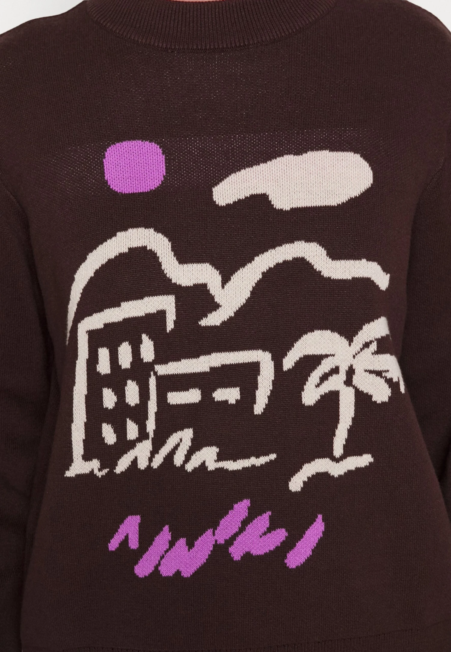 Monki Pullover - Brown 8 Monki Pullover - Brown – Image 6