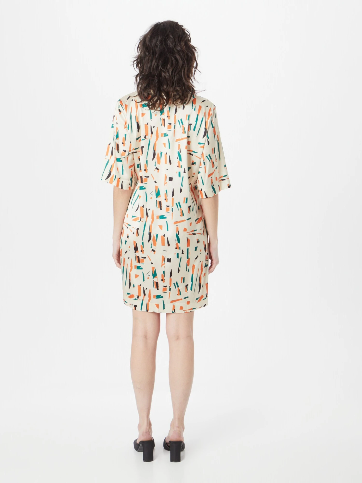 Monki Mini-robes Robe Femme Beige 6 Monki Mini-robes Robe Femme Beige – Image 4