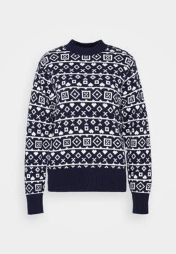 Monki Christmas - Pullover - Blue/White 12 Monki Christmas - Pullover - Blue/White -Monki 6506e8d3097444e084f866de474e29d6