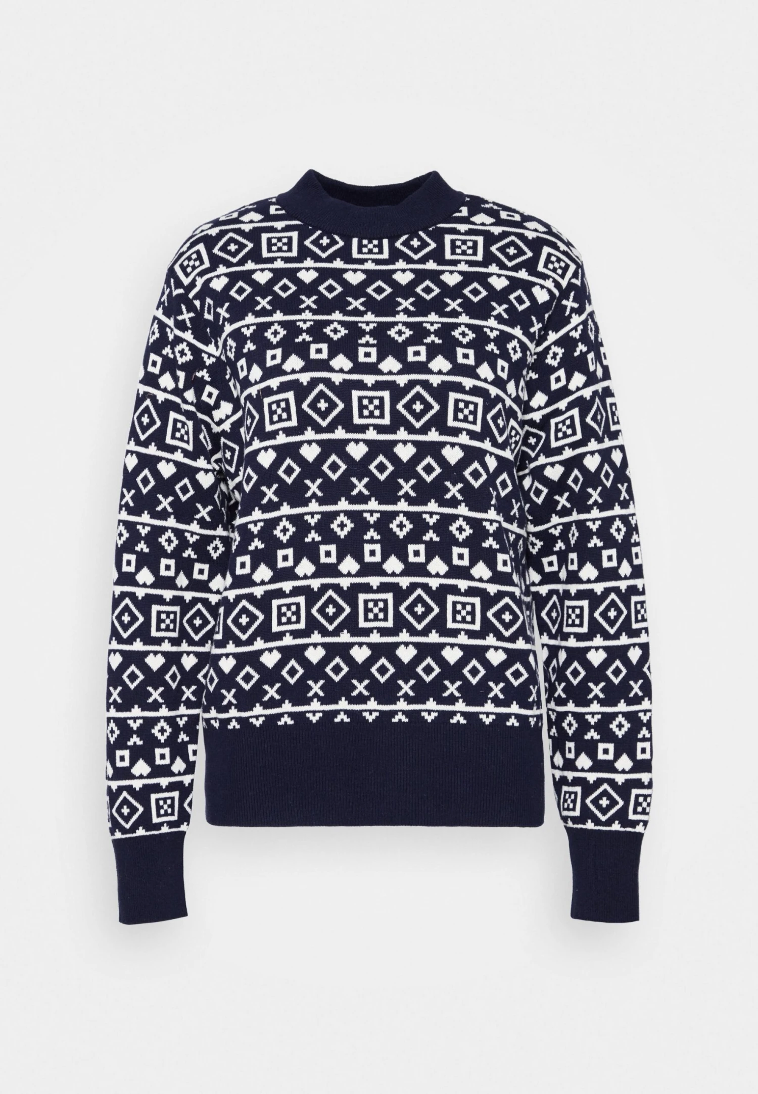 Monki Christmas - Pullover - Blue/White 7 Monki Christmas - Pullover - Blue/White – Image 5